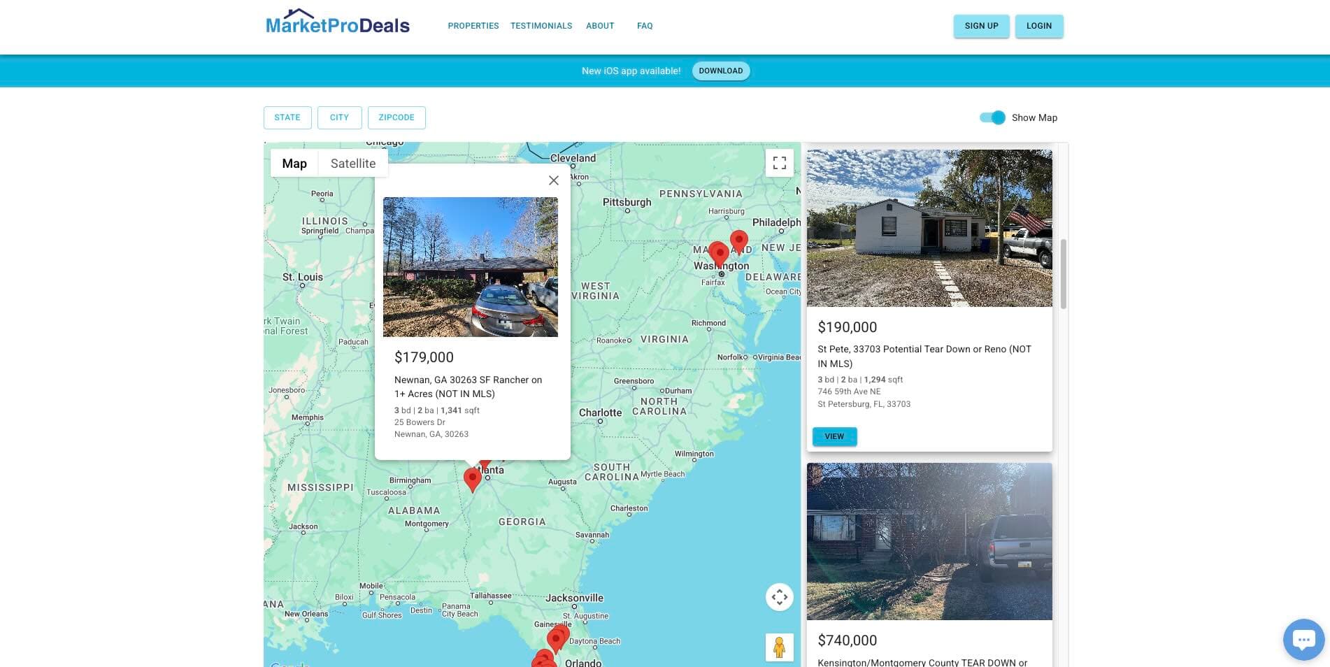 Deal Site v2 Screenshot